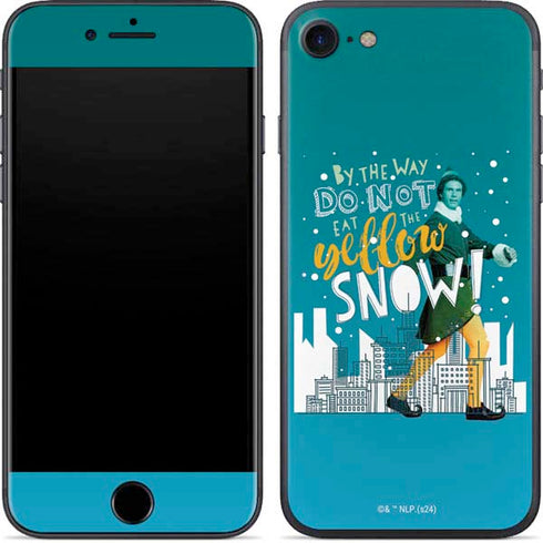 Elf Buddy Don’t Eat Yellow Snow iPhone SE (2nd & 3rd Gen) Skin