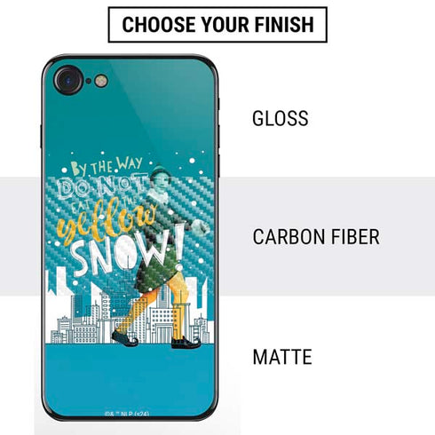 Elf Buddy Don’t Eat Yellow Snow iPhone SE (2nd & 3rd Gen) Skin