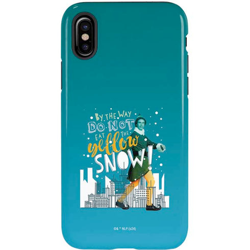 Elf Buddy Don’t Eat Yellow Snow iPhone X Pro Case