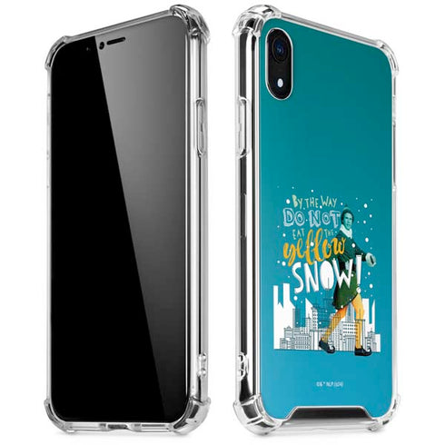 Elf Buddy Don’t Eat Yellow Snow iPhone XR Clear Case