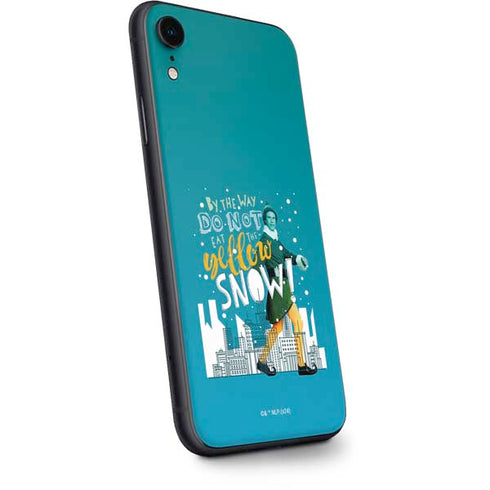 Elf Buddy Don’t Eat Yellow Snow iPhone XR Skin