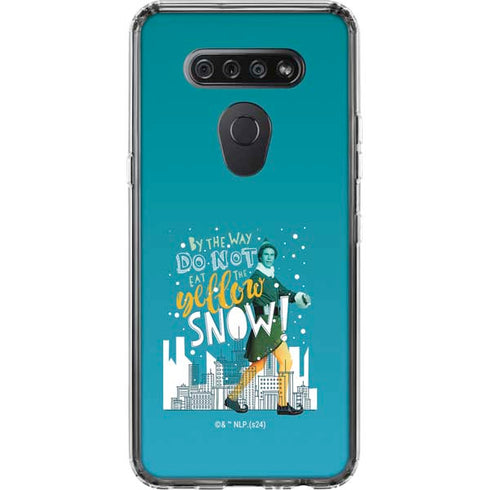 Elf Buddy Don’t Eat Yellow Snow LG K51/Q51 Clear Case