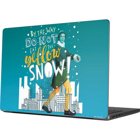 Elf Buddy Don’t Eat Yellow Snow MacBook Pro 14in (2021-24) Skin