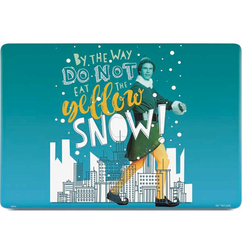 Elf Buddy Don’t Eat Yellow Snow MacBook Skins