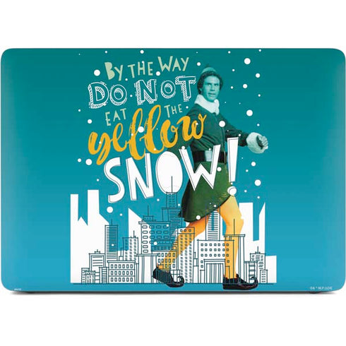 Elf Buddy Don’t Eat Yellow Snow Apple MacBook Pro 16-inch Skin