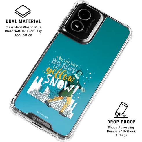 Elf Buddy Don’t Eat Yellow Snow Moto G Power 5G (2024) Clear Case