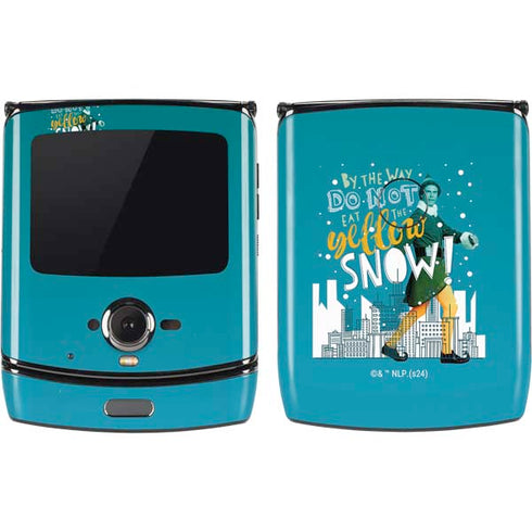 Elf Buddy Don’t Eat Yellow Snow Motorola RAZR Skin