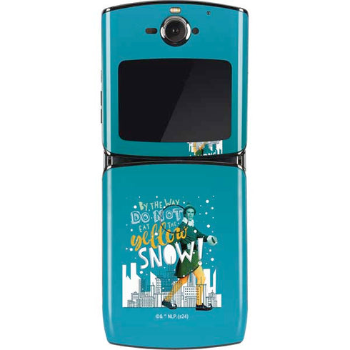 Elf Buddy Don’t Eat Yellow Snow Motorola RAZR Skin