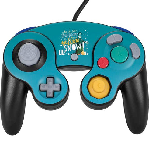 Elf Buddy Don’t Eat Yellow Snow Nintendo GameCube Controller Skin
