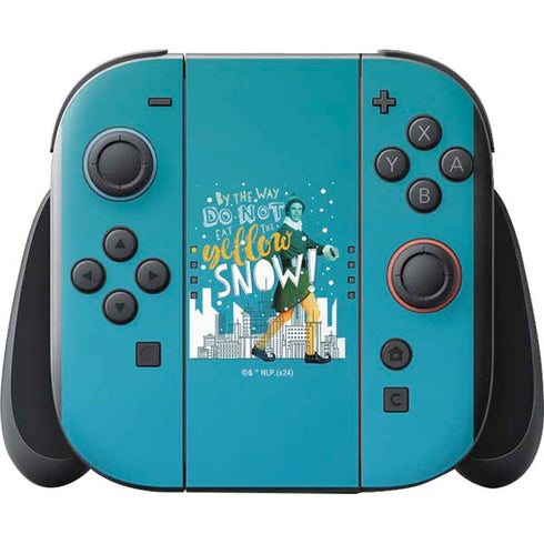 Elf Buddy Don’t Eat Yellow Snow Nintendo Switch 2 (2025) with Joy-Con Skin