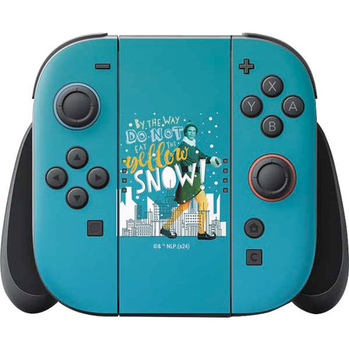 Elf Buddy Don’t Eat Yellow Snow Nintendo Switch 2 (2025) Joy-Con Controller Skin