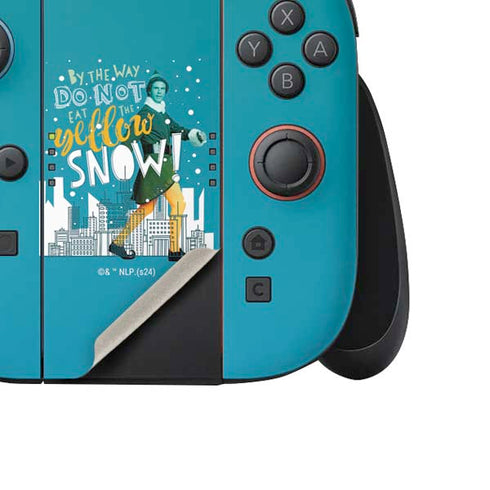Elf Buddy Don’t Eat Yellow Snow Nintendo Switch 2 (2025) Joy-Con Controller Skin