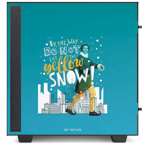 Elf Buddy Don’t Eat Yellow Snow NZXT H510 Compact ATX Mid-Tower Case Skin
