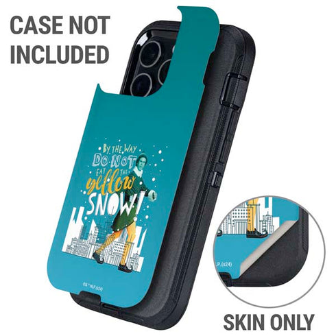 Elf Buddy Don’t Eat Yellow Snow Otterbox Defender iPhone Skin