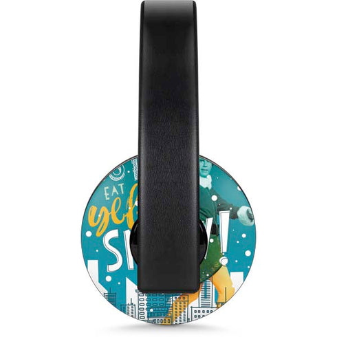 Elf Buddy Don’t Eat Yellow Snow PlayStation 4 Gold Wireless Headset Skin