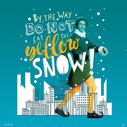 Elf Buddy Don’t Eat Yellow Snow PS4 Console Skin