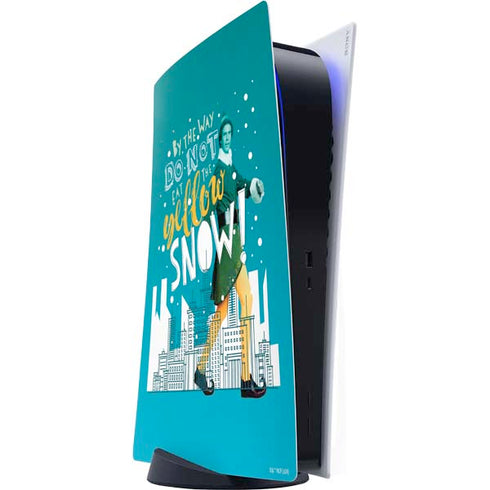 Elf Buddy Don’t Eat Yellow Snow PlayStation PS5 Skins