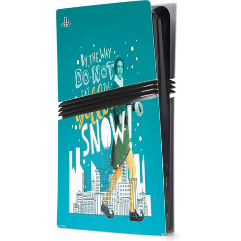 Elf Buddy Don’t Eat Yellow Snow PlayStation PS5 Skins