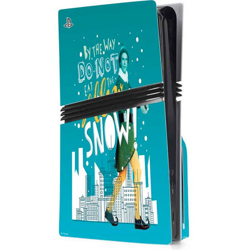 Elf Buddy Don’t Eat Yellow Snow PlayStation PS5 Skins