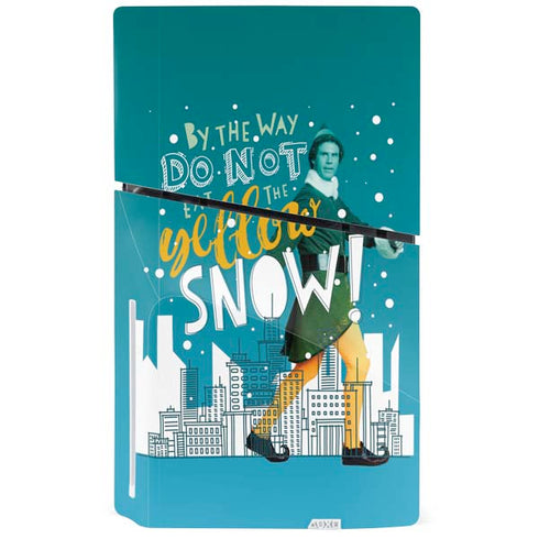 Elf Buddy Don’t Eat Yellow Snow PS5 Slim Disk Bundle Skin