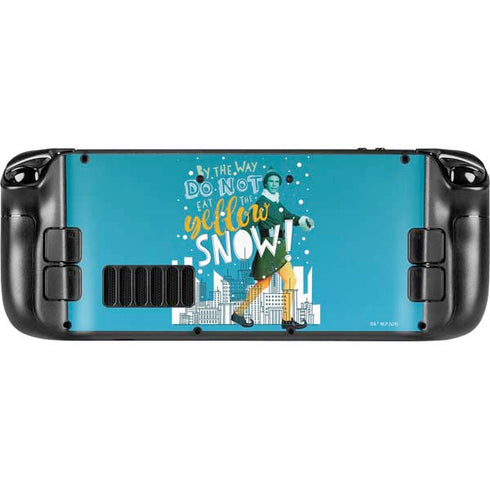 Elf Buddy Don’t Eat Yellow Snow Steam Deck Handheld Gaming Computer OLED Skin