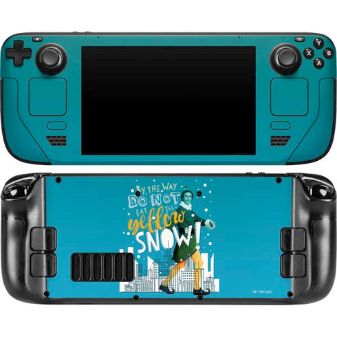 Elf Buddy Don’t Eat Yellow Snow Steam Deck Handheld Gaming Computer Skin