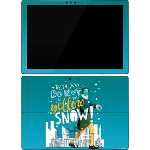 Elf Buddy Don’t Eat Yellow Snow Surface Pro 7 Skin
