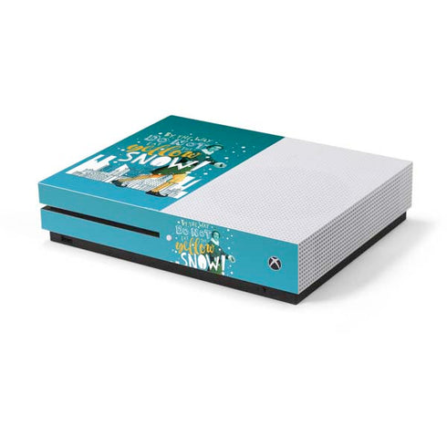 Elf Buddy Don’t Eat Yellow Snow Xbox One S Console Skin