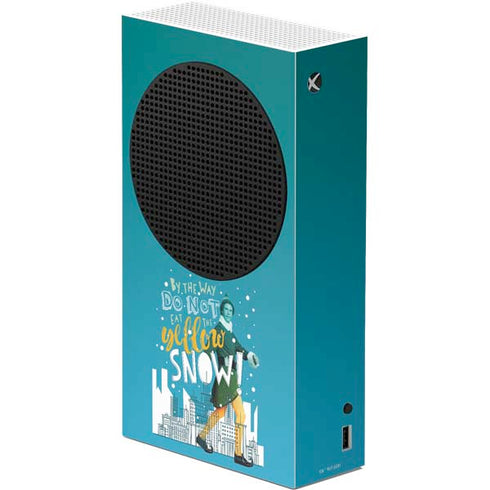 Elf Buddy Don’t Eat Yellow Snow Xbox Series S Console Skin