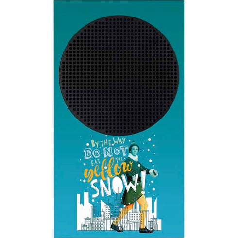 Elf Buddy Don’t Eat Yellow Snow Xbox Series S Console Skin