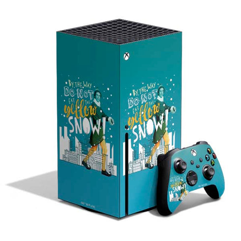 Elf Buddy Don’t Eat Yellow Snow Xbox Series X Skins