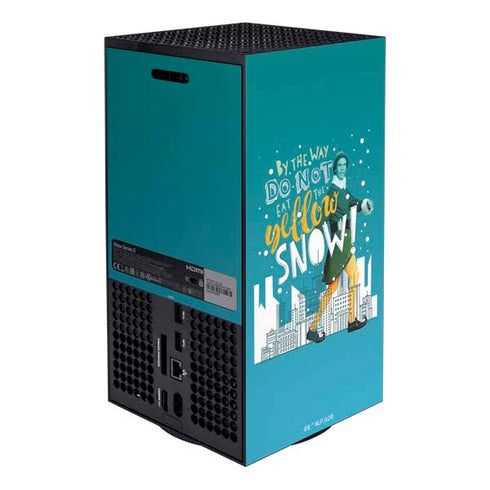 Elf Buddy Don’t Eat Yellow Snow Xbox Series X Bundle Skin