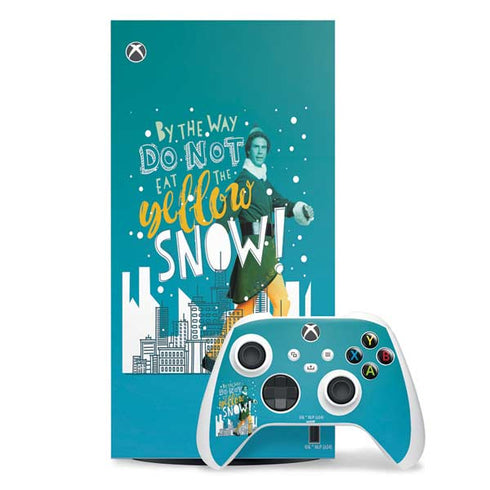 Elf Buddy Don’t Eat Yellow Snow XBox Series X Digital Edition Bundle Skin