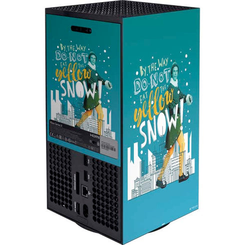 Elf Buddy Don’t Eat Yellow Snow XBox Series X Digital Edition Bundle Skin
