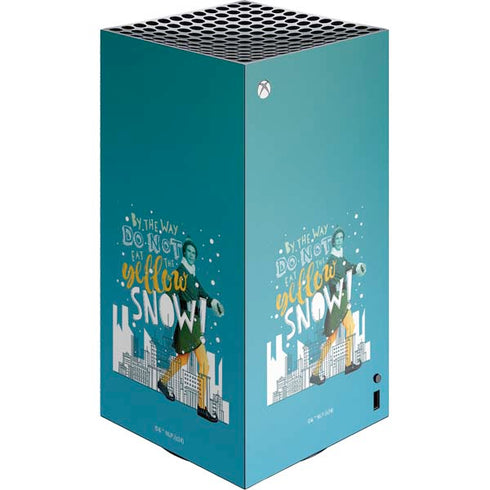 Elf Buddy Don’t Eat Yellow Snow XBox Series X Digital Edition Console Skin