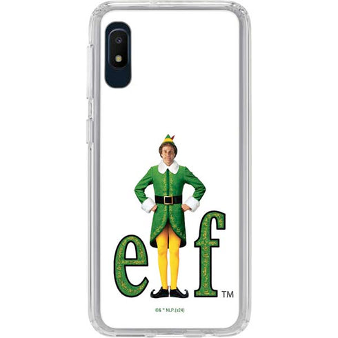 Buddy The Elf Galaxy A10e Clear Case