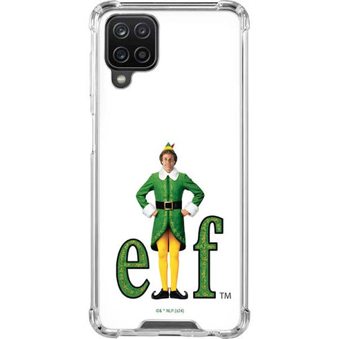 Buddy The Elf Galaxy A12 Clear Case