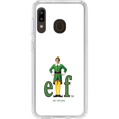 Buddy The Elf Galaxy A20 Clear Case