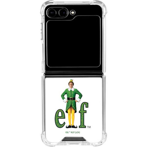 Buddy The Elf Galaxy Z Flip6 Clear Case