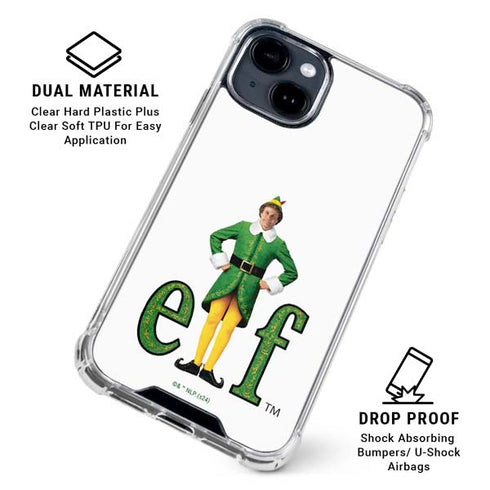 Buddy The Elf iPhone 14 Plus Clear Case