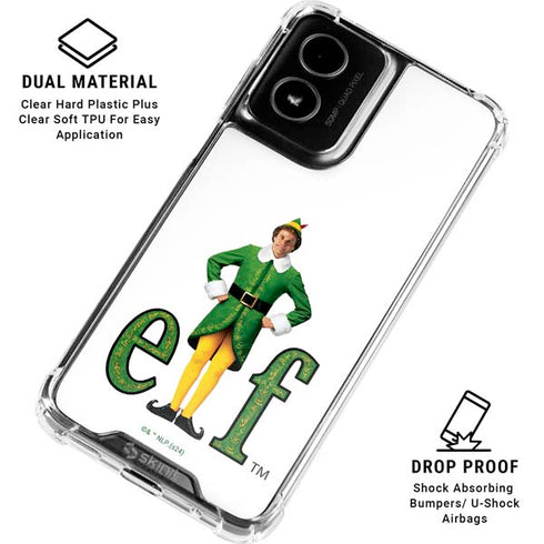 Buddy The Elf Moto G Power 5G (2024) Clear Case