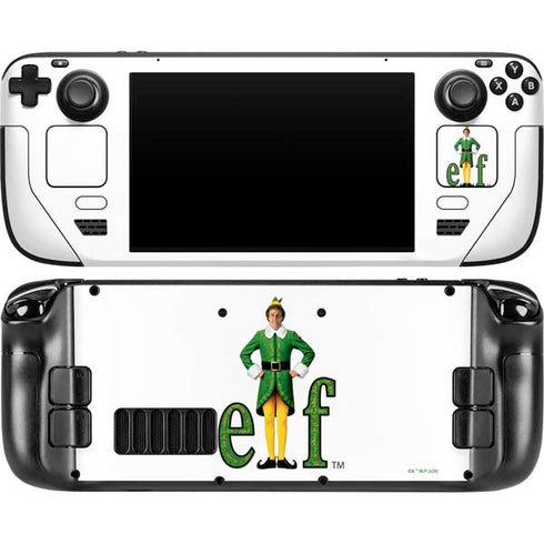 Buddy The Elf Steam Deck Handheld Gaming Computer OLED Skin