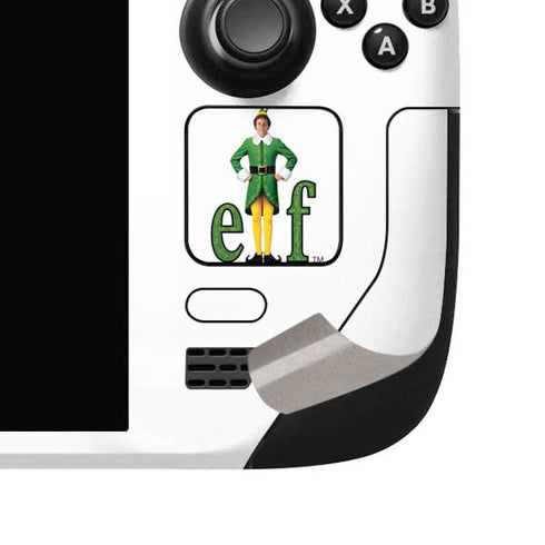 Buddy The Elf Steam Deck Handheld Gaming Computer OLED Skin