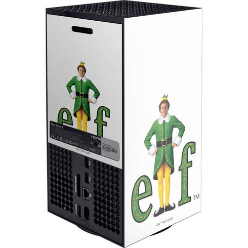 Buddy The Elf XBox Series X Digital Edition Console Skin
