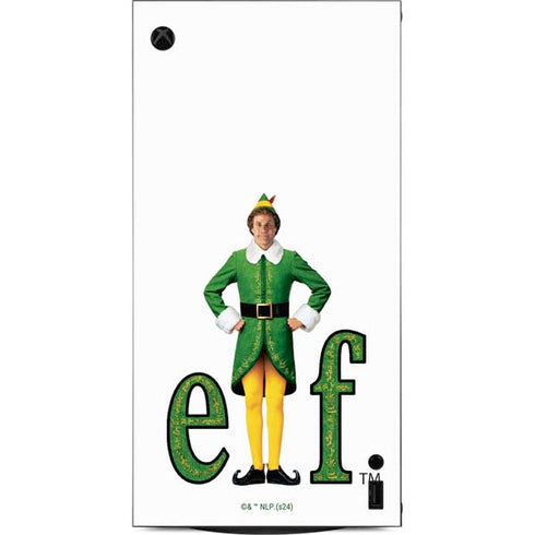 Buddy The Elf XBox Series X Digital Edition Console Skin