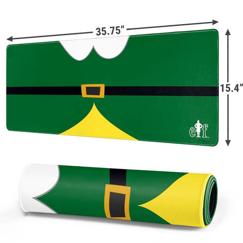 Elf Buddys Outfit Gaming Mouse Pad