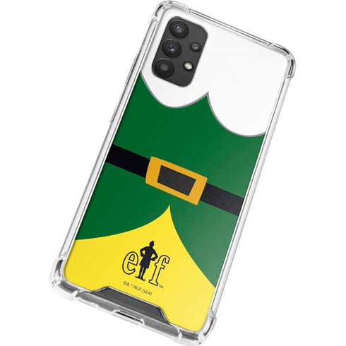 Elf Buddys Outfit Galaxy A32 5G Clear Case
