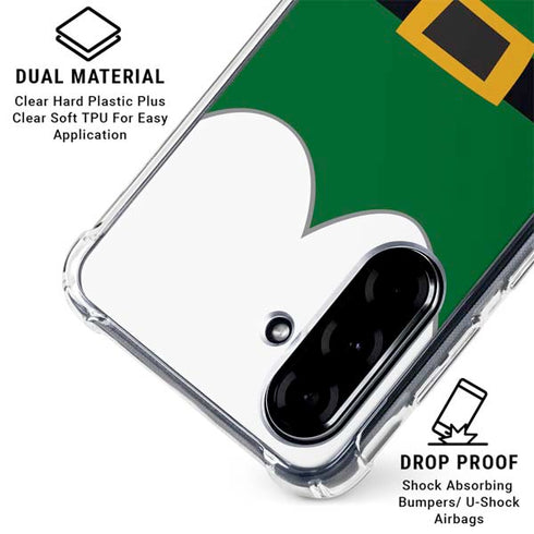 Elf Buddys Outfit Galaxy A36 5G Clear Case