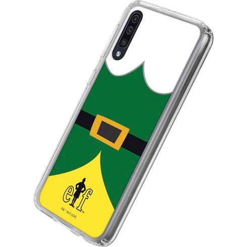 Elf Buddys Outfit Galaxy A50 Clear Case