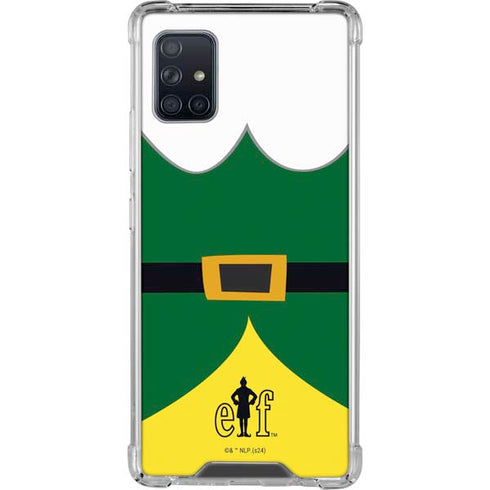 Elf Buddys Outfit Galaxy A51 5G Clear Case